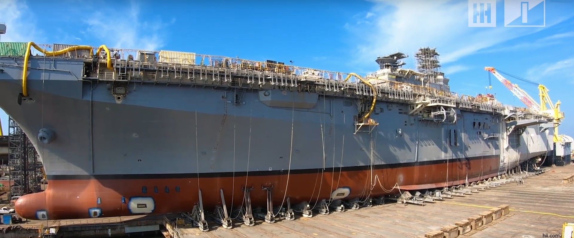 lha-8 uss bougainville america class amphibious assault ship huntington ingalls pascagoula hii 20