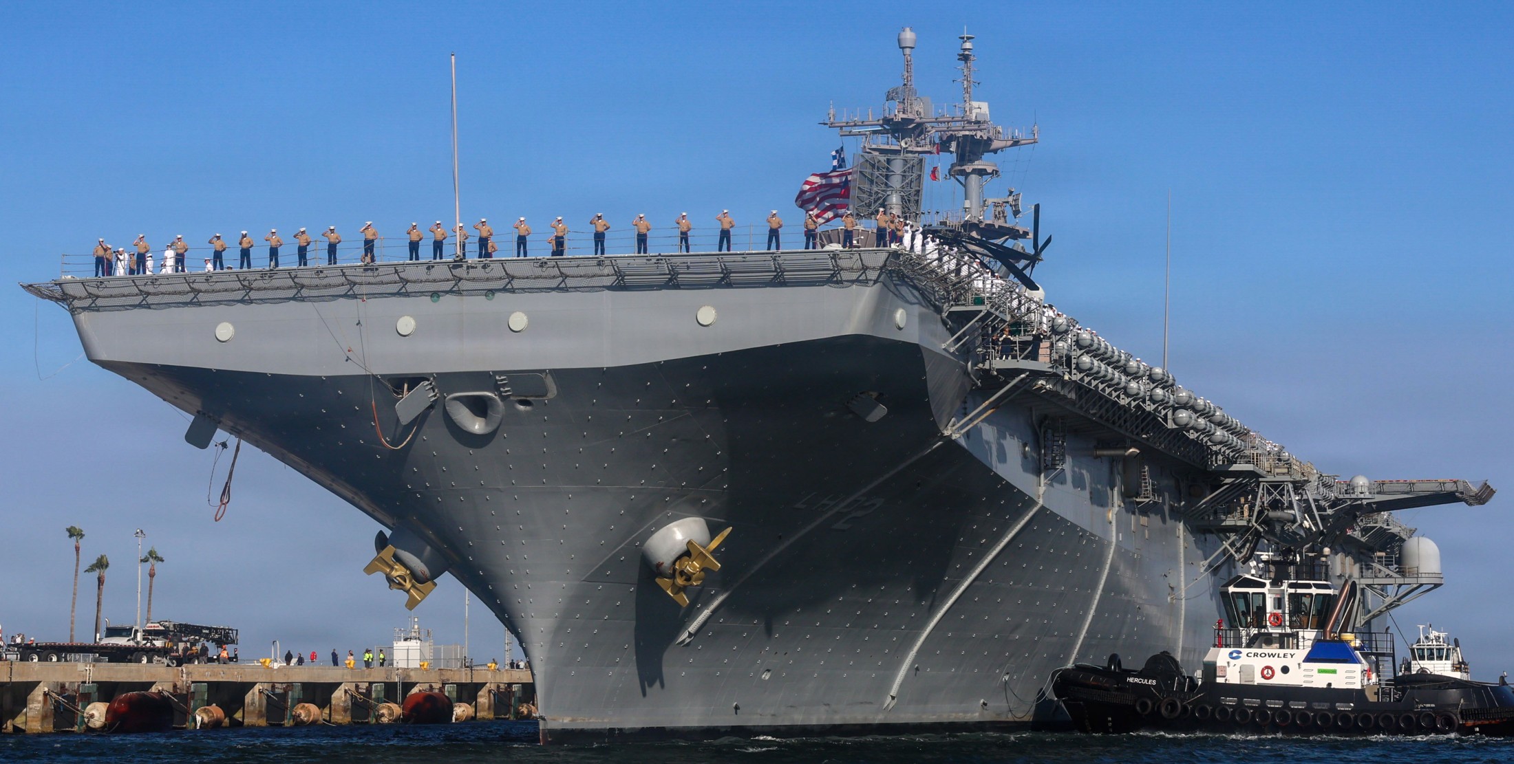 uss essex lhd-2 amphibious assault ship port of los angeles san pedro 2026 261