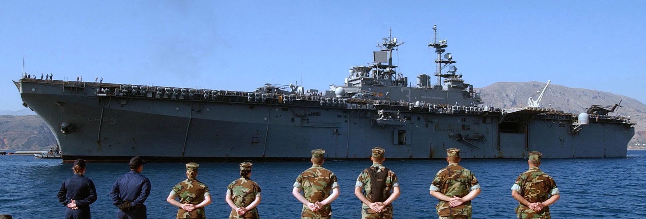 lhd-3 uss kearsarge wasp class amphibious assault ship us navy marines hmm-263 souda bay greece 38