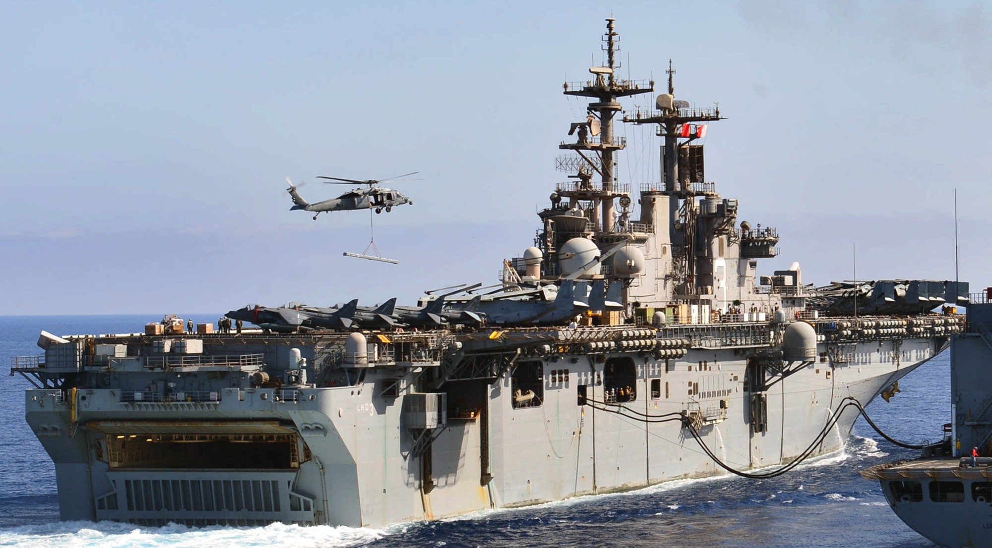 lhd-3 uss kearsarge wasp class amphibious assault ship us navy marines vmm-266 mediterranean sea 131