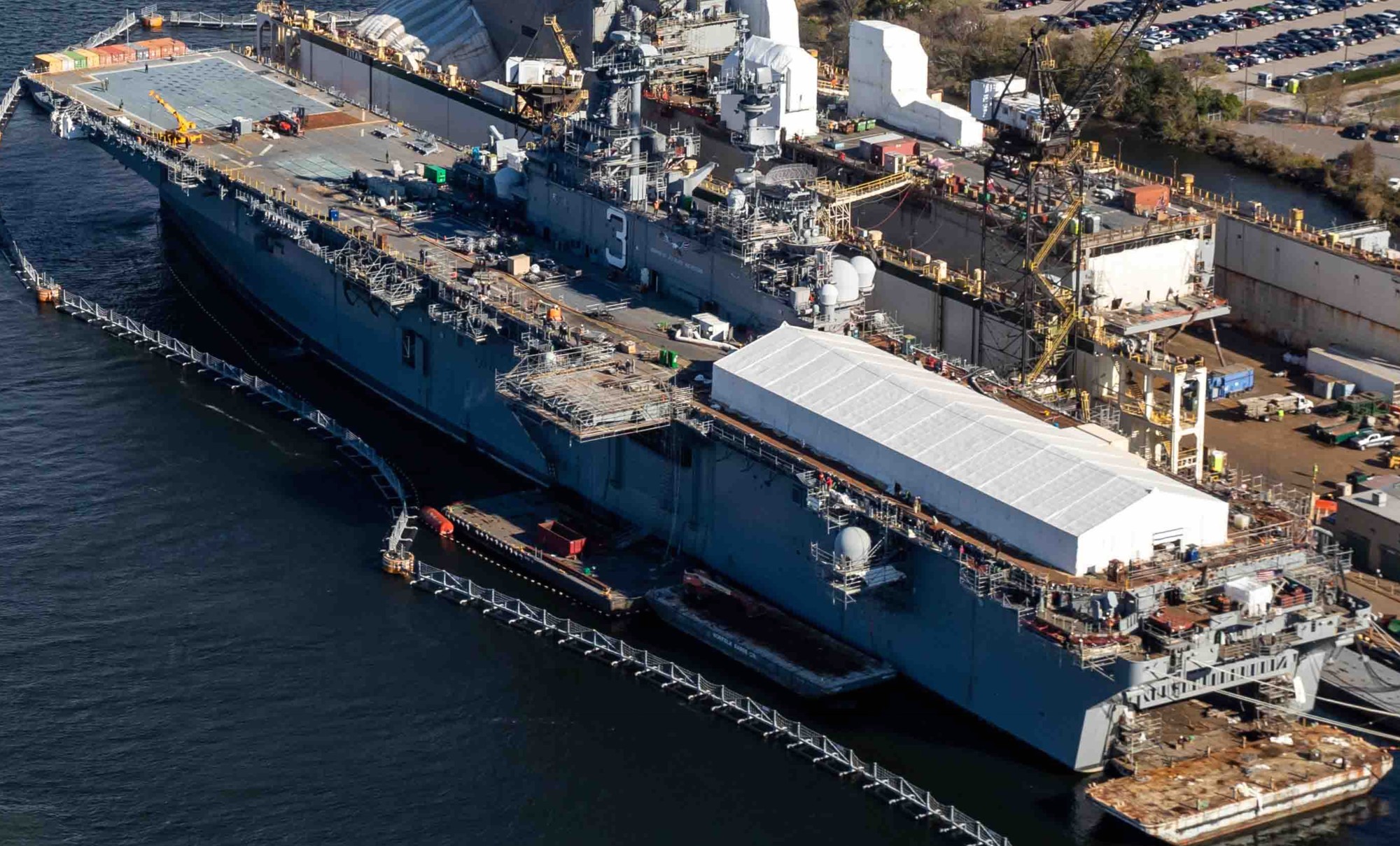 uss kearsarge lhd-3 amphibious assault ship bae systems ship repair norfolk 2024 254