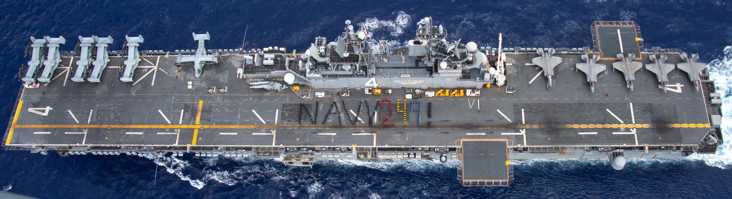 lhd-4 uss boxer wasp class amphibious assault ship landing helicopter dock navy 249th birthday 179