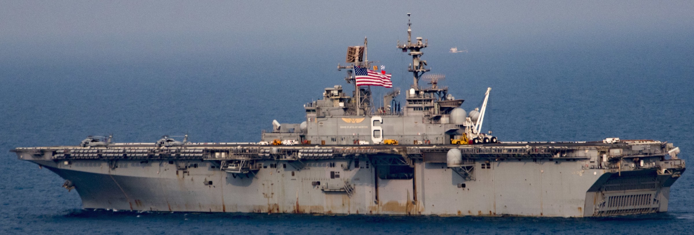 lhd-6 uss bonhomme richard amphibious assault ship landing helicopter dock wasp class us navy exercise cobra gold thailand 38