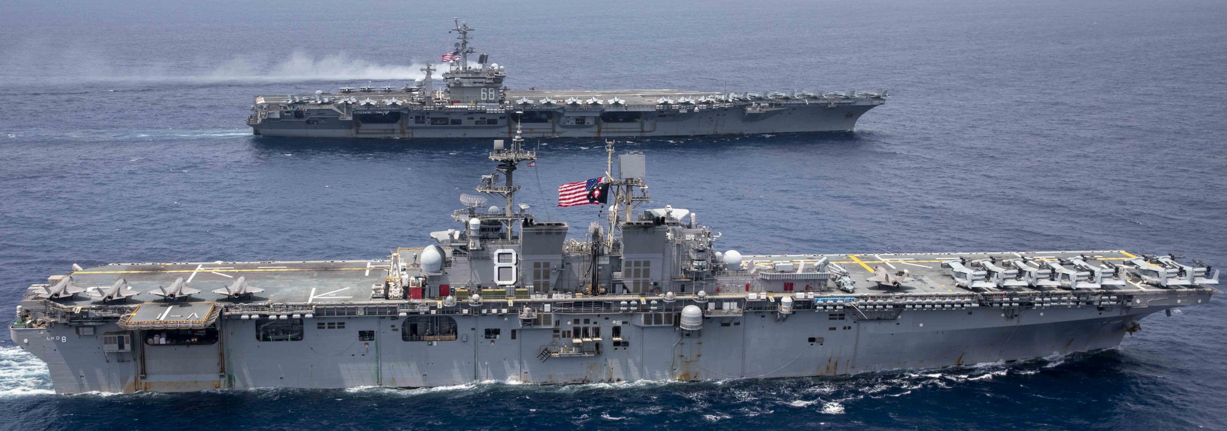 lhd-8 uss makin island amphibious assault ship landing helicopter dock us navy vmm-362 marines 175