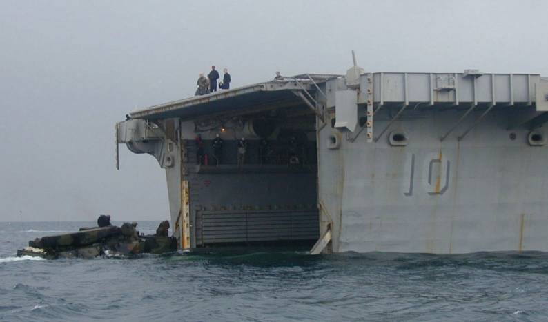 Austin class amphibious transport dock USS Juneau LPD-10