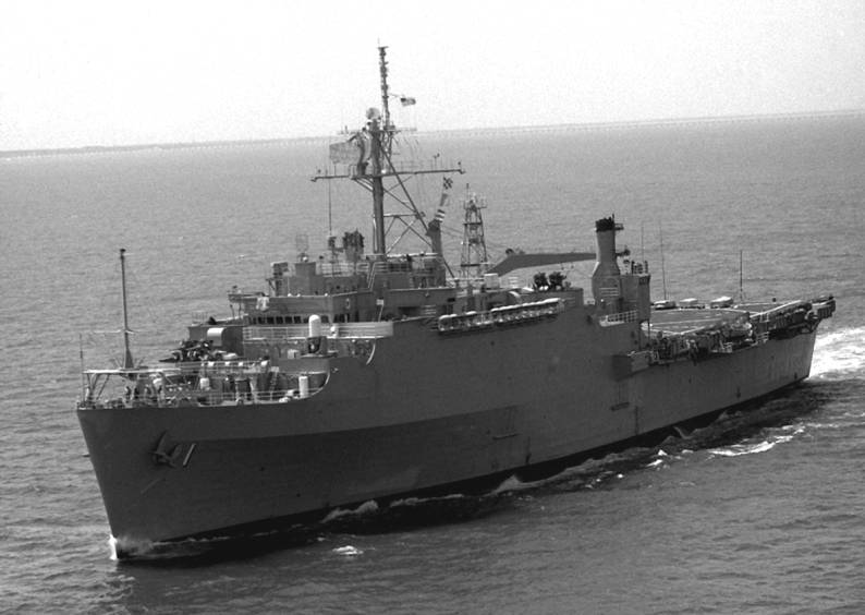 LPD-1 USS Raleigh 1988