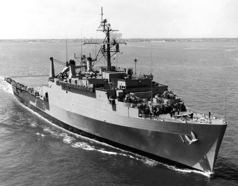 LPD-1 USS Raleigh class amphibious transport dock