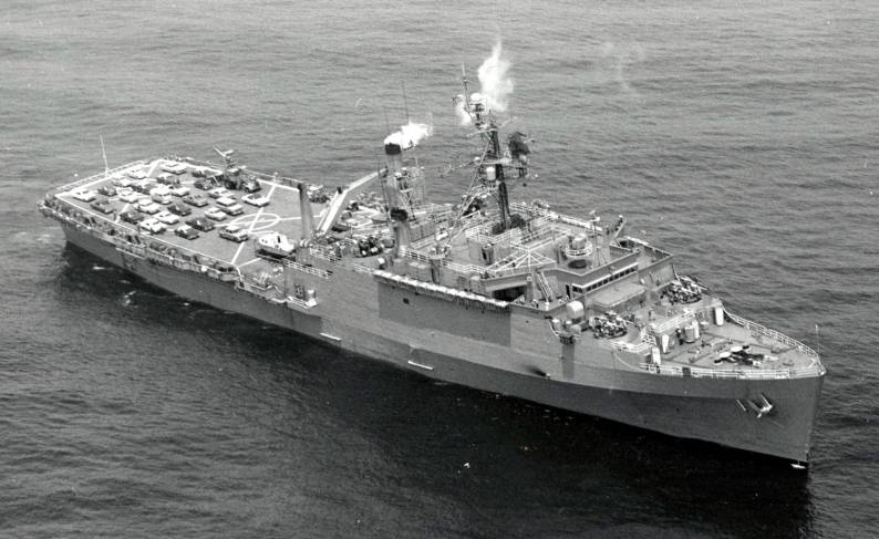 lpd 1 uss raleigh amphibious transport dock 1968