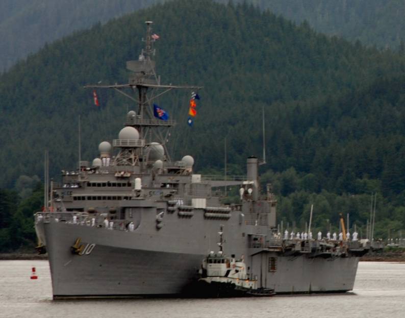 LPD-10 USS Juneau Austin class amphibious transport dock