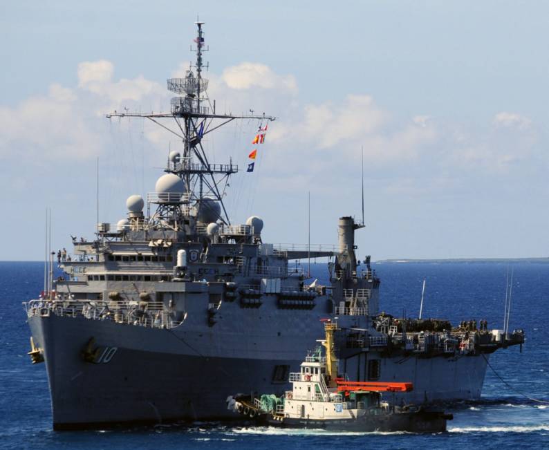 LPD-10 USS Juneau White Beach Naval Facility Okinawa Japan 2008