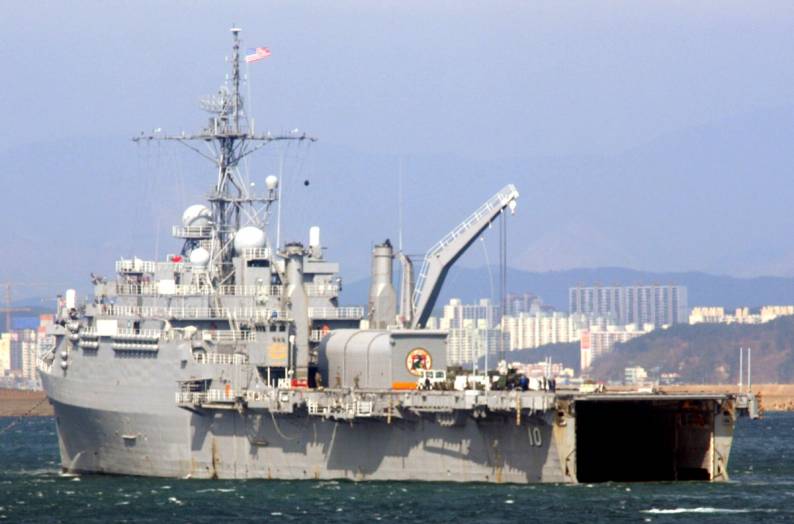 LPD-10 USS Juneau South China Sea