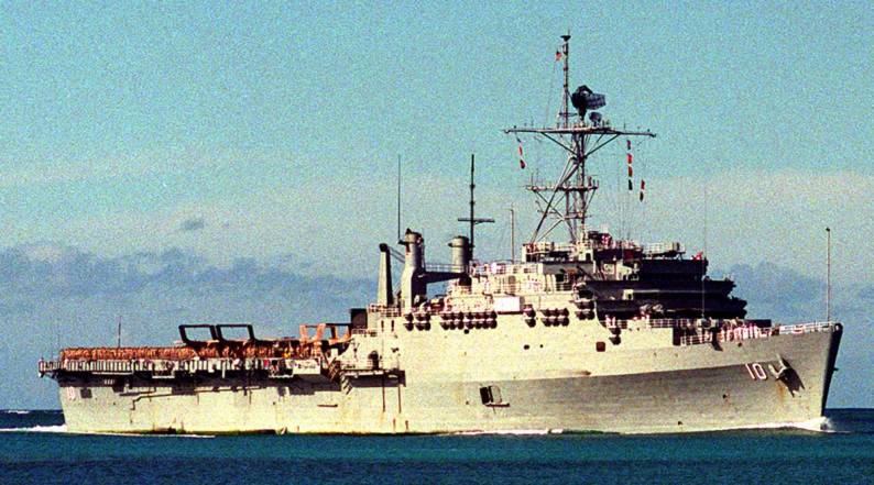 LPD-10 USS Juneau Pearl Harbor 1991