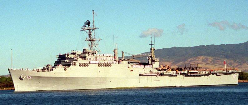 LPD-10 USS Juneau Pearl Harbor Hawaii 1991 gulf war