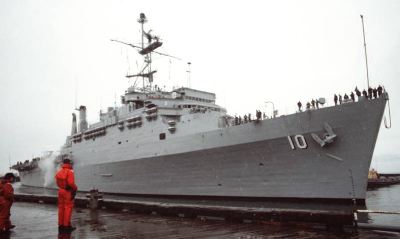 LPD-10 USS Juneau Valdez Alaska 1989