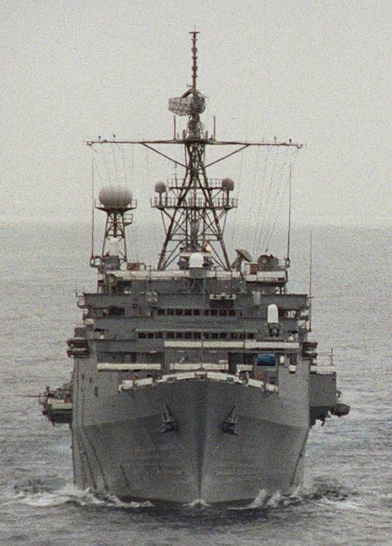 LPD-11 USS Coronado Austin class amphibious transport dock exercise Kernel Blitz 1997