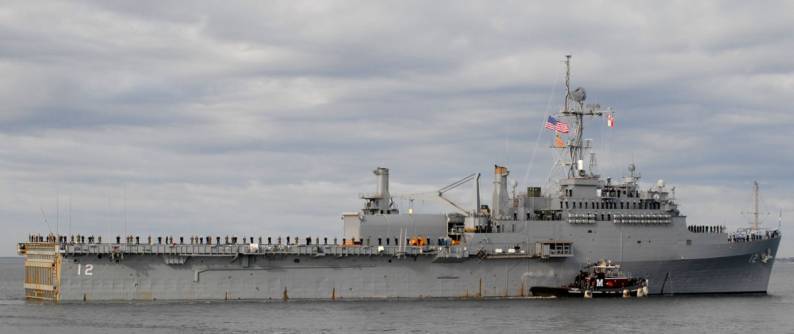LPD-12 USS Shreveport Norfolk 2007