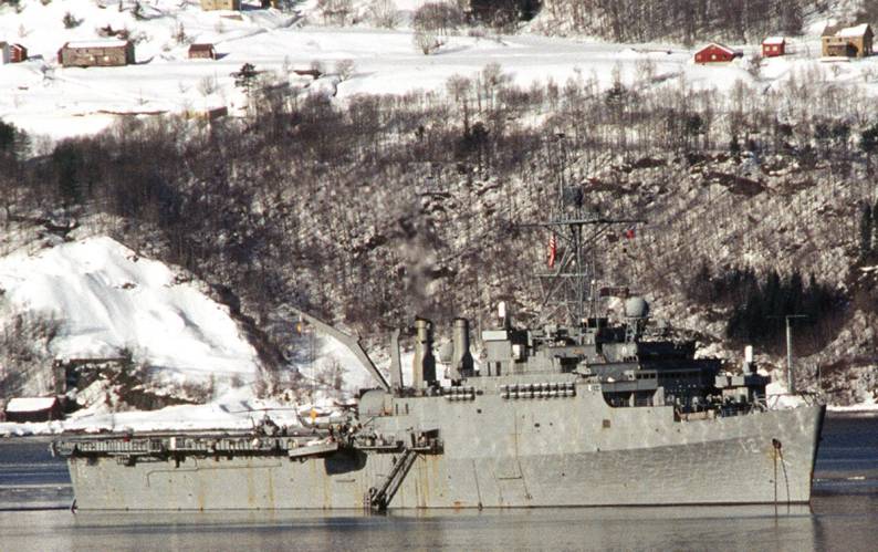 LPD-12 USS Shreveport Norway 1995