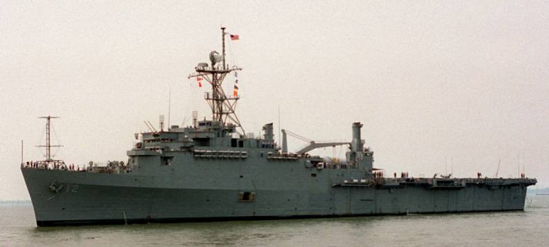 LPD-12 USS Shreveport Hampton Roads 1993