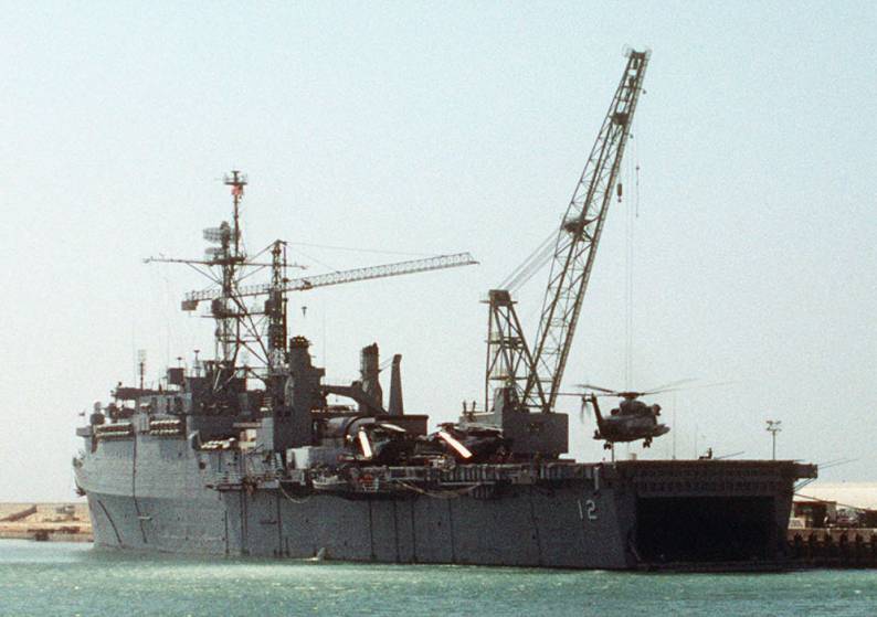 USS Shreveport LPD-12 Rota Spain 1984