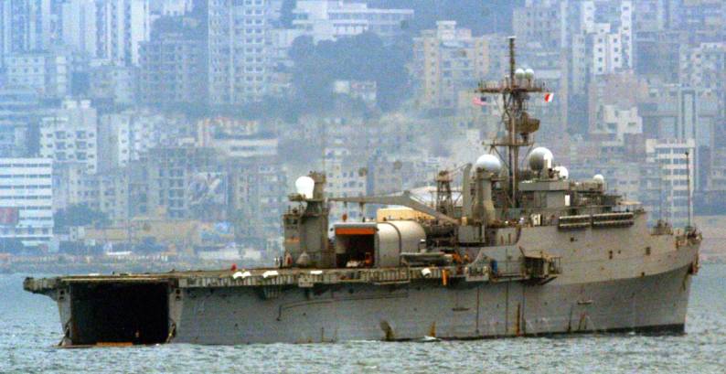 LPD-13 USS Nashville Beirut Lebanon 2006