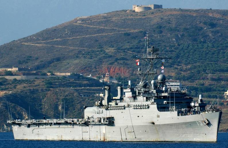 LPD-13 USS Nashville Souda Bay Crete Greece 2006