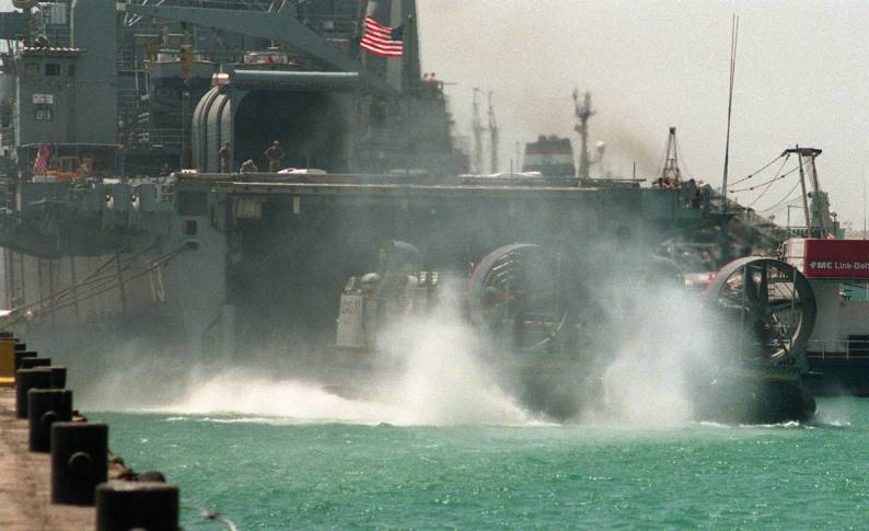 LPD-13 USS Nashville Bahrain 1993