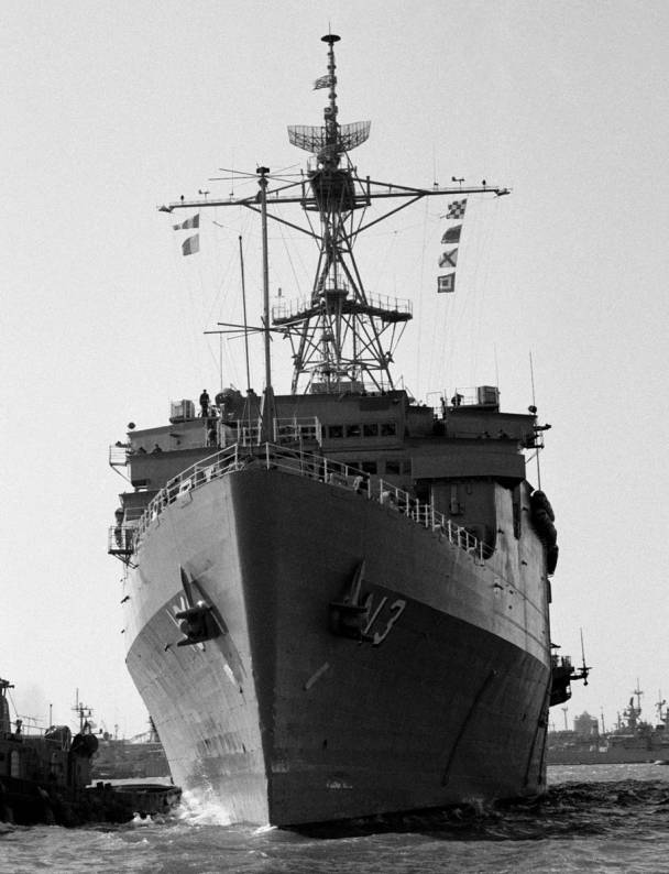 LPD-13 USS Nashville Portsmouth 1984