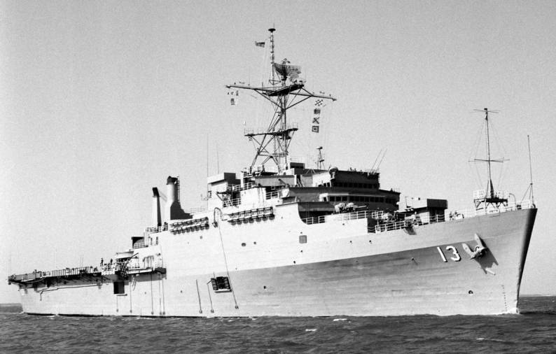 USS Nashville LPD-13 Portsmouth 1984