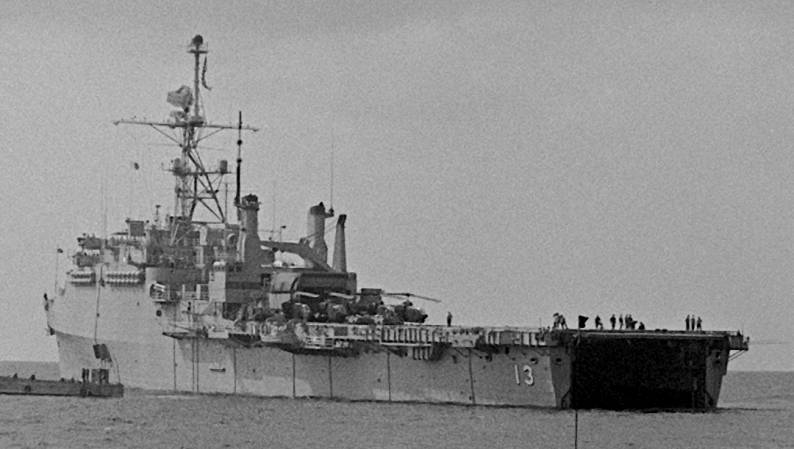 LPD-13 USS Nashville off Beirut Lebanon