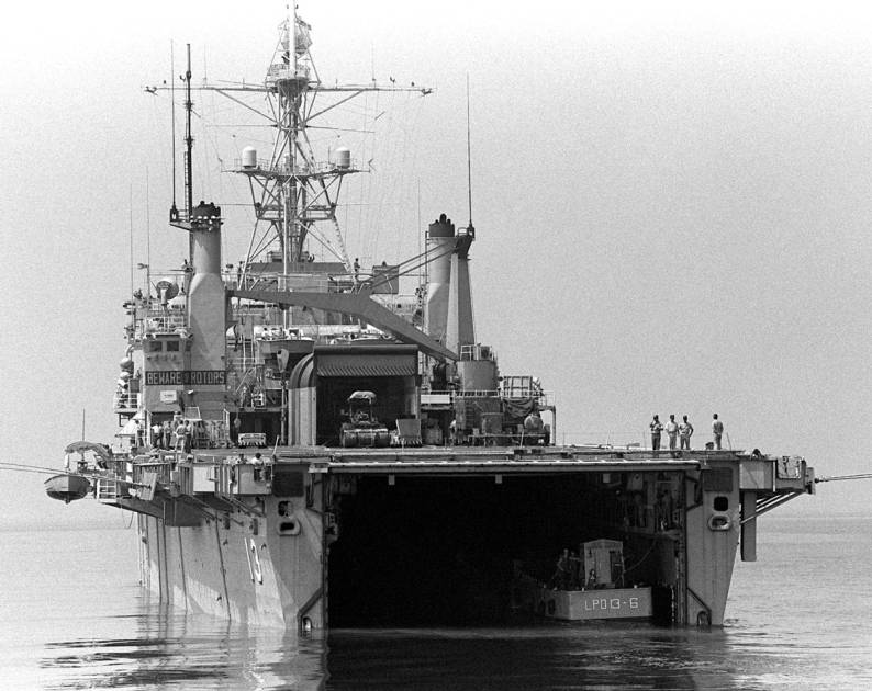LPD-13 USS Nashville Beirut 1982