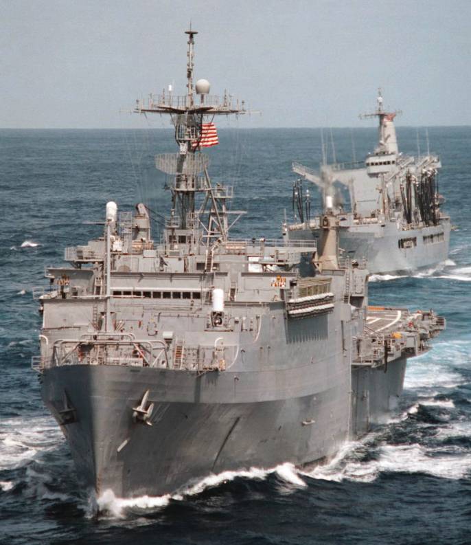 LPD-14 USS Trenton Atlantic Ocean 1996