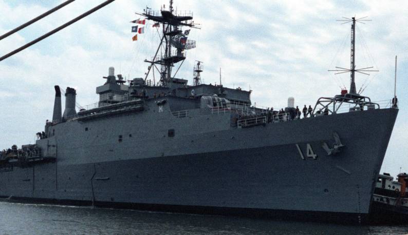 LPD-14 USS Trenton exercise solid shield 87