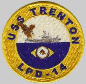 USS Trenton crest insignia patch