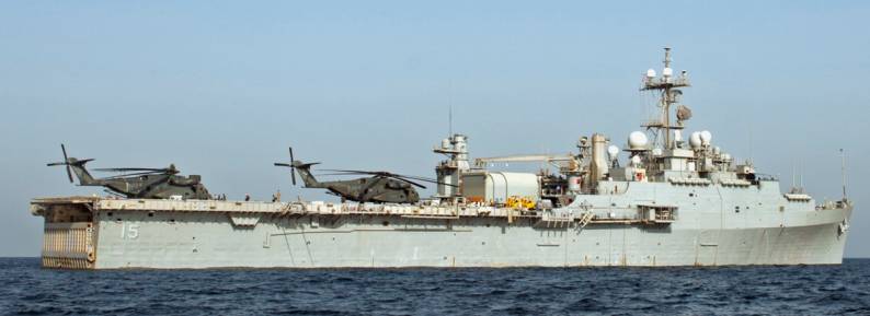 USS Ponce AFSB(I)-15 5th fleet aor september 2012