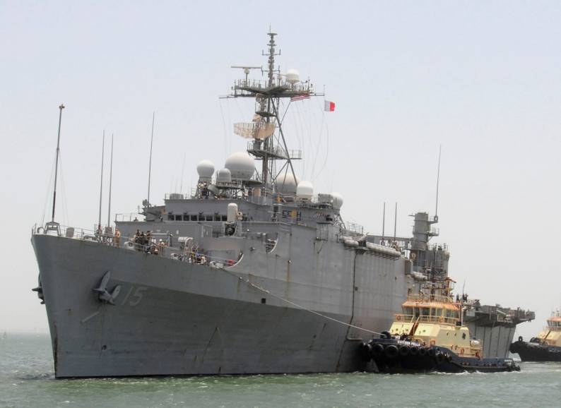 AFSB(I)-15 USS Ponce Bahrain 2012
