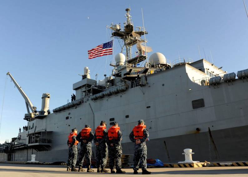 USS Ponce LPD-15 Norfolk Virginia 2011