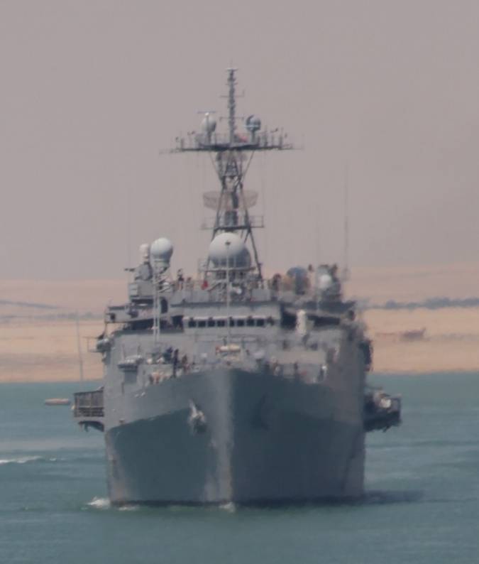 USS Ponce LPD-15 Suez Canal 2010