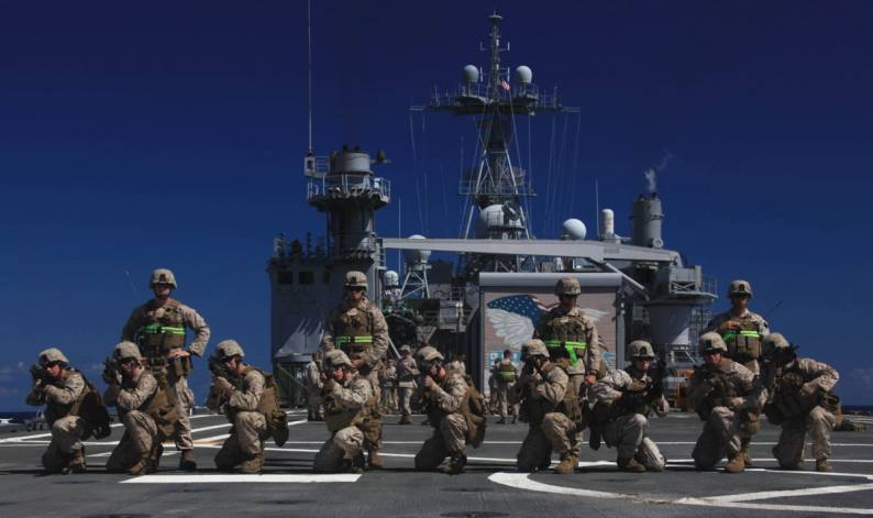 LPD-15 USS Ponce Mediterranean Sea 2010