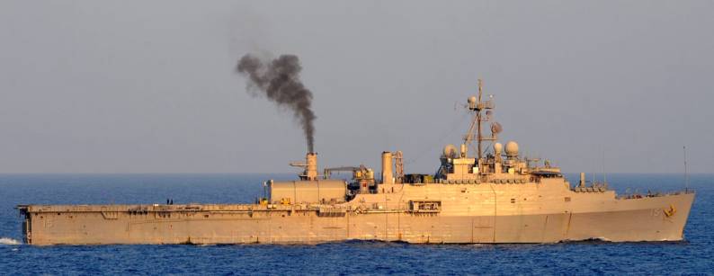 LPD-15 USS Ponce Mediterranean Sea 2009