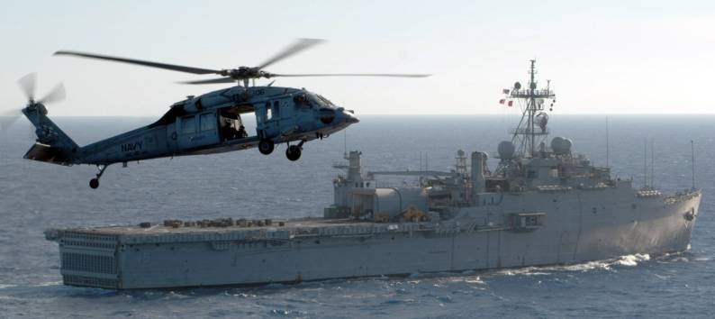 LPD-15 USS Ponce Mediterranean Sea 2009