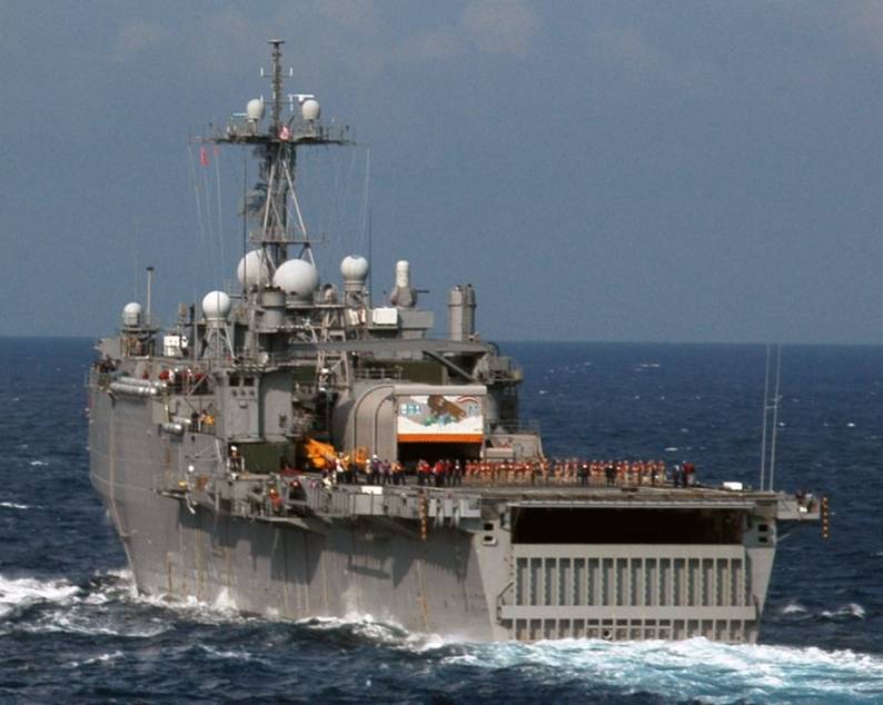 LPD-15 USS Ponce Atlantic Ocean 2007