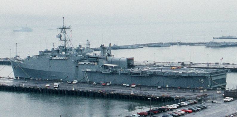 LPD-15 USS Ponce Norfolk Virginia 1991