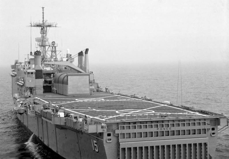 USS Ponce LPD-15 1987