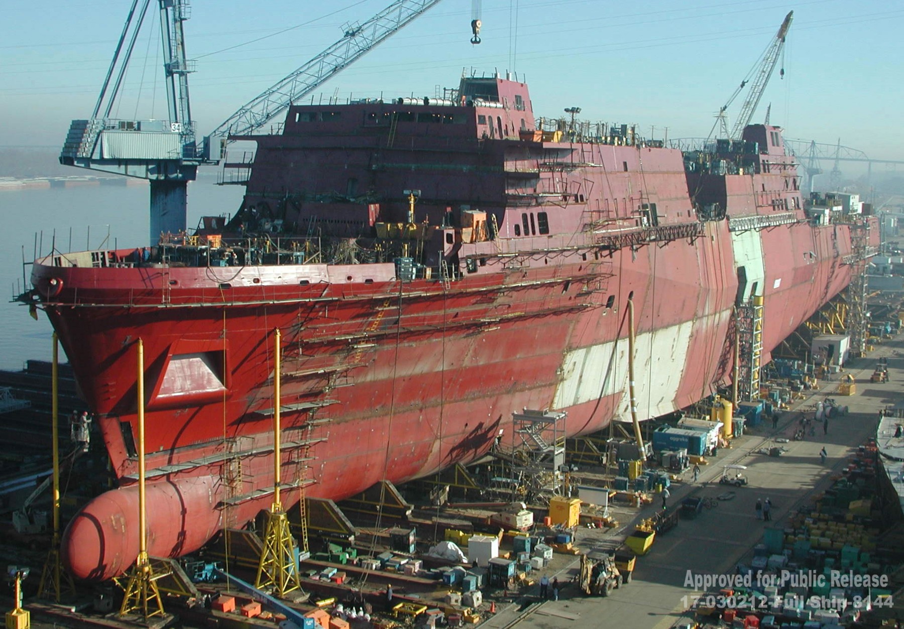 lpd-17 uss san antonio amphibious transport dock navy 67 construction northrop grumman avondale ship systems