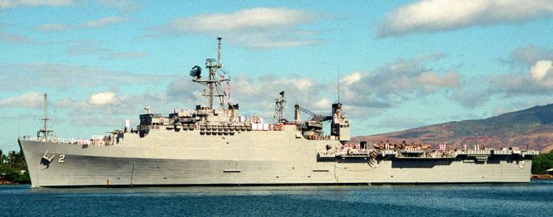 LPD-2 USS Vancouver amphibious transport dock Pearl Harbor
