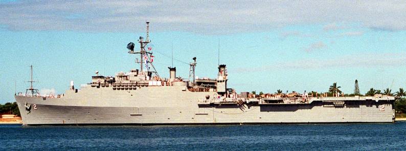USS Vancouver LPD-2 Pearl Harbor Hawaii