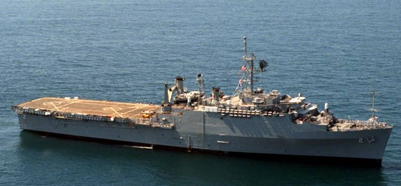 LPD-2 USS Vancouver 1991