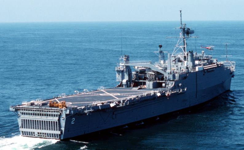 lpd 2 uss vancouver raleigh class amphibious transport dock us navy