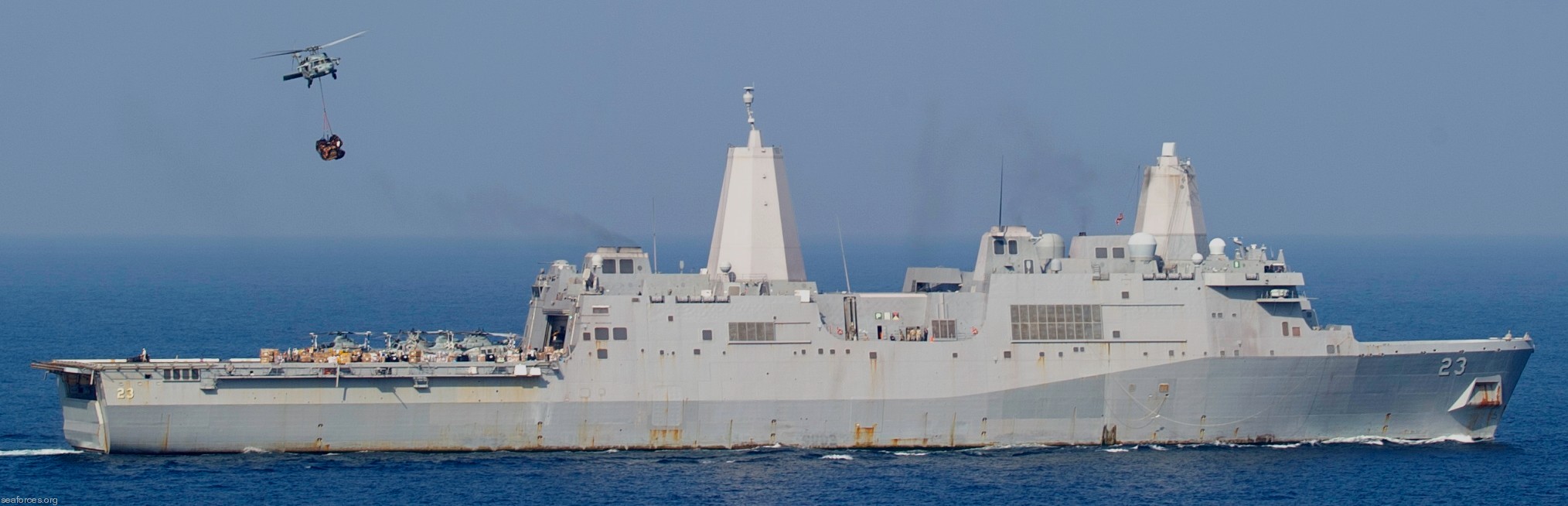 lpd-23 uss anchorage san antonio class amphibious transport dock landing ship us navy arabian sea 04