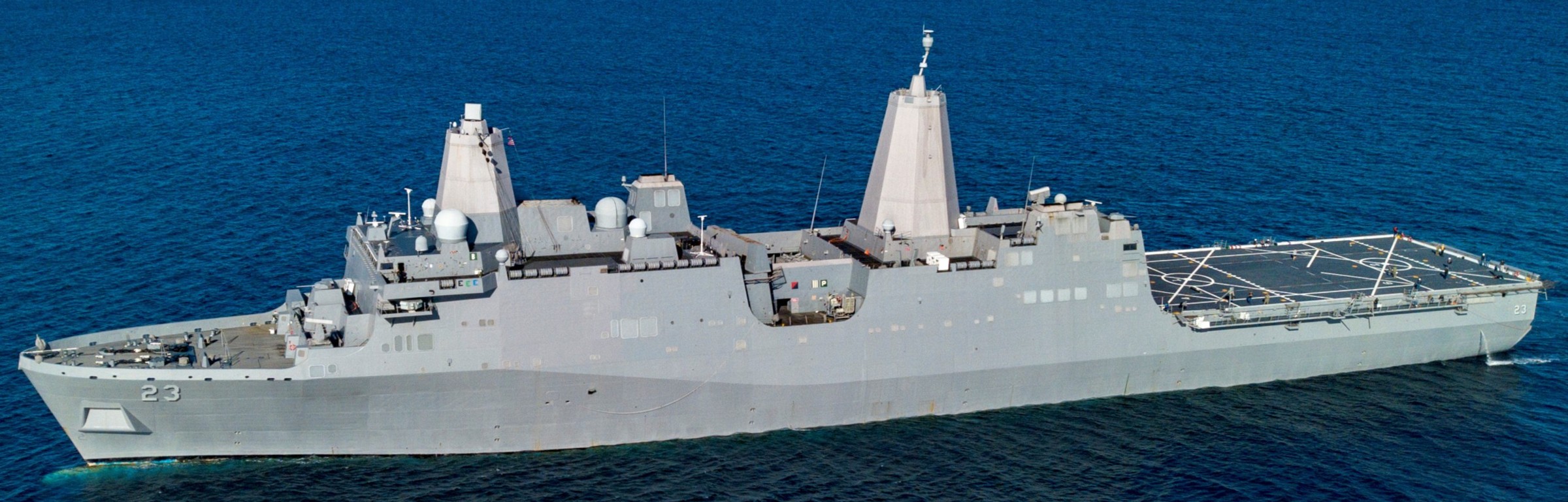 lpd-23 uss anchorage san antonio class amphibious transport dock landing ship us navy pacific ocean 16